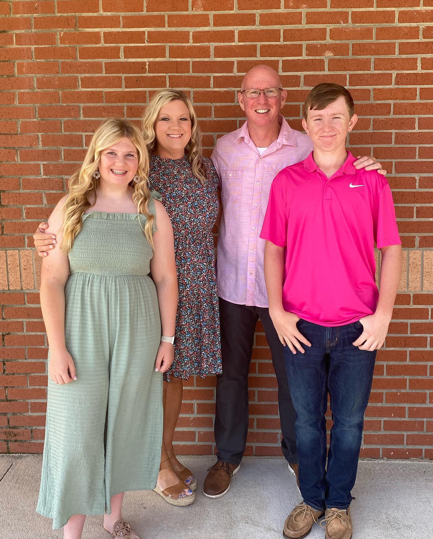 First Baptist Church Hilliard's Youth Pastor Dallis Hunter and family