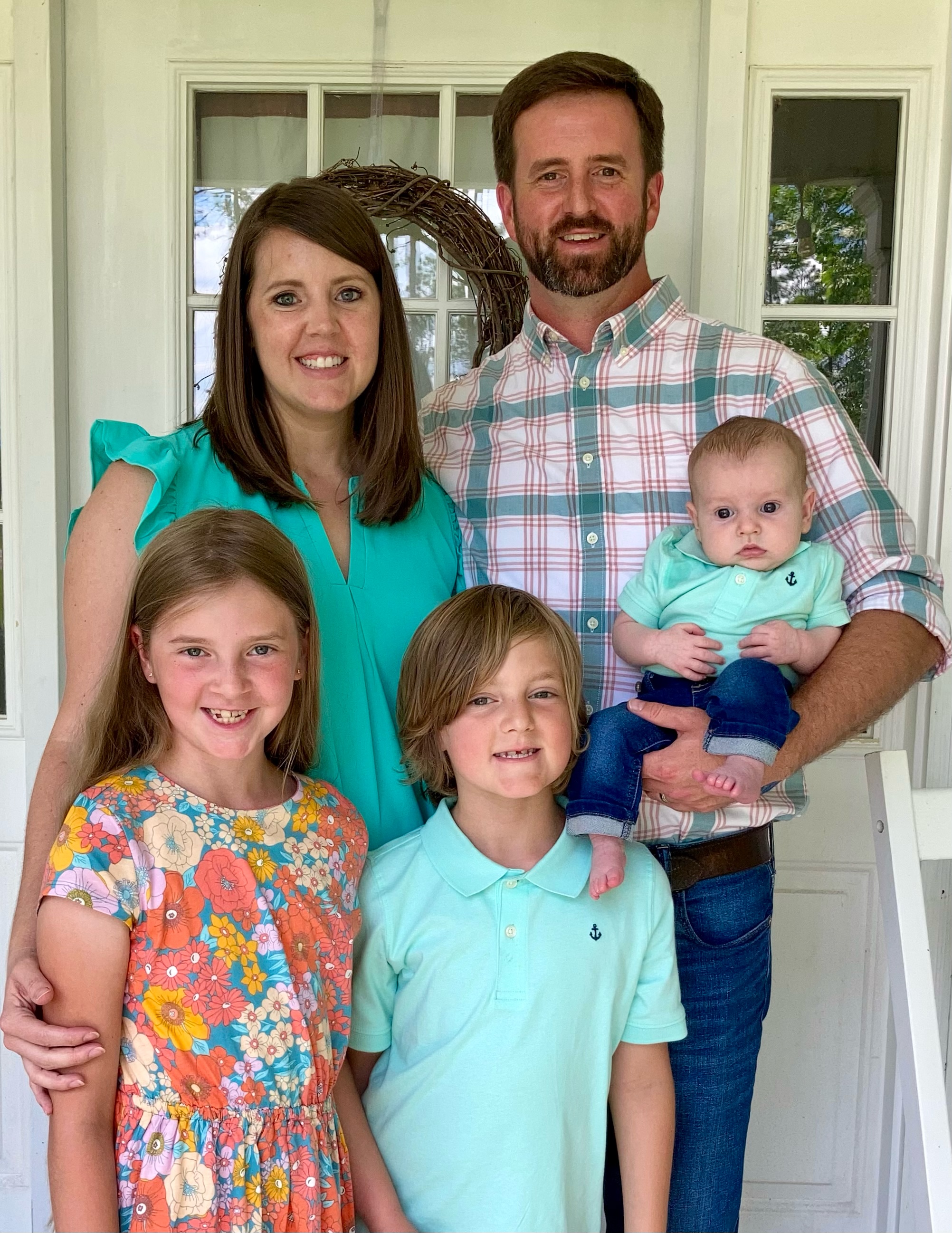 First Baptist Church Hilliard's Worship Pastor Jared Knight and family